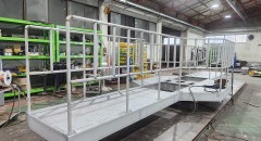 ○제 공공하수처리장 농축조슬러지 워크웨이 제작…